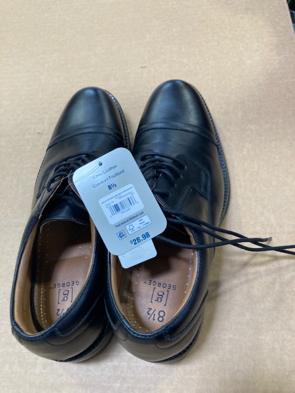 Photo 1 of  George Men's Leather Lined Dress Shoes ( size 8.5 )