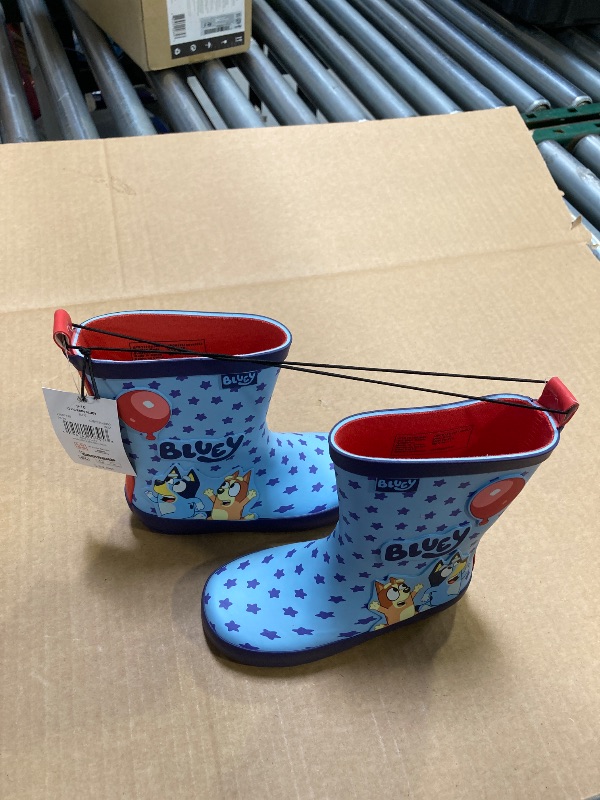 Photo 1 of Bluey Toddler Girls Rain Boots, Sizes 9-10