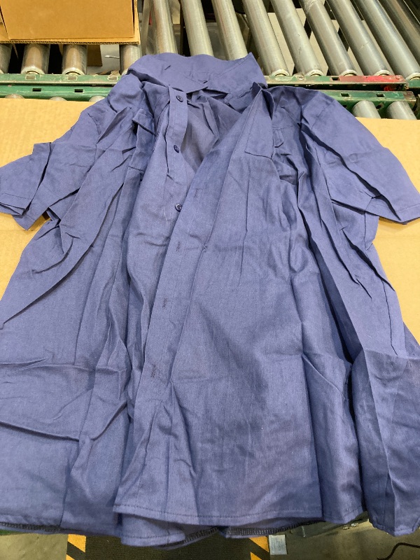 Photo 1 of Men’s Navy Tailored Fit Short Sleeve ( SIze 5xl ) 