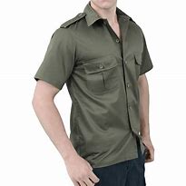 Photo 1 of Mens Olive Green Short Sleeve Shirt ( size 5xl ) 