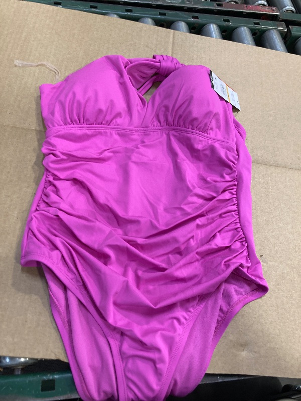 Photo 1 of Bright Pink Women's Swimsuit Size Large 