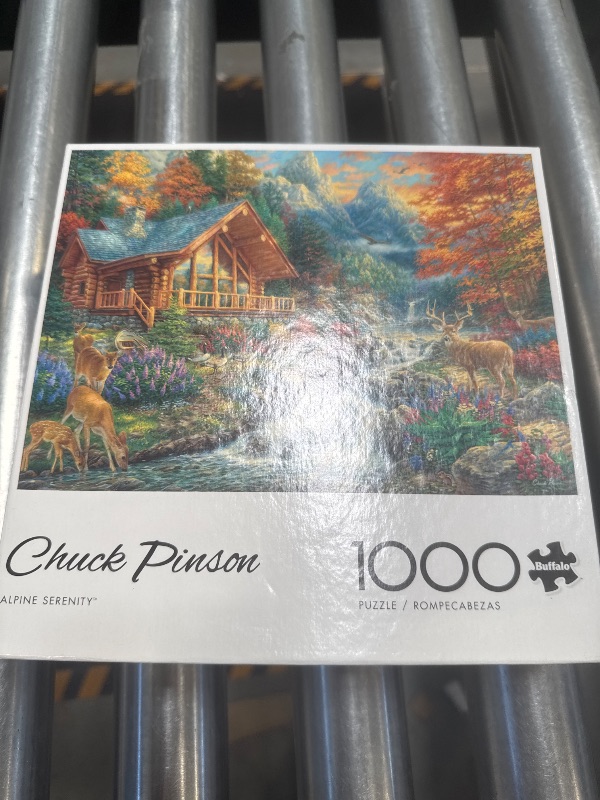 Photo 1 of Buffalo Games - Alpine Serenity - 1000 Piece Jigsaw Puzzle with Hidden Images
