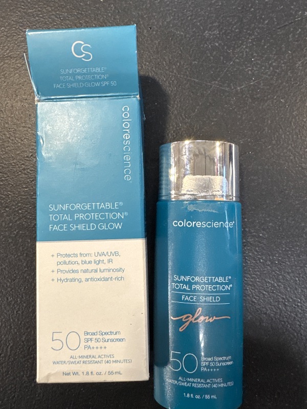 Photo 1 of Colorescience Sunforgettable Total Protection Face Shield Glow SPF 50, Glow, 1.8 Fl Oz