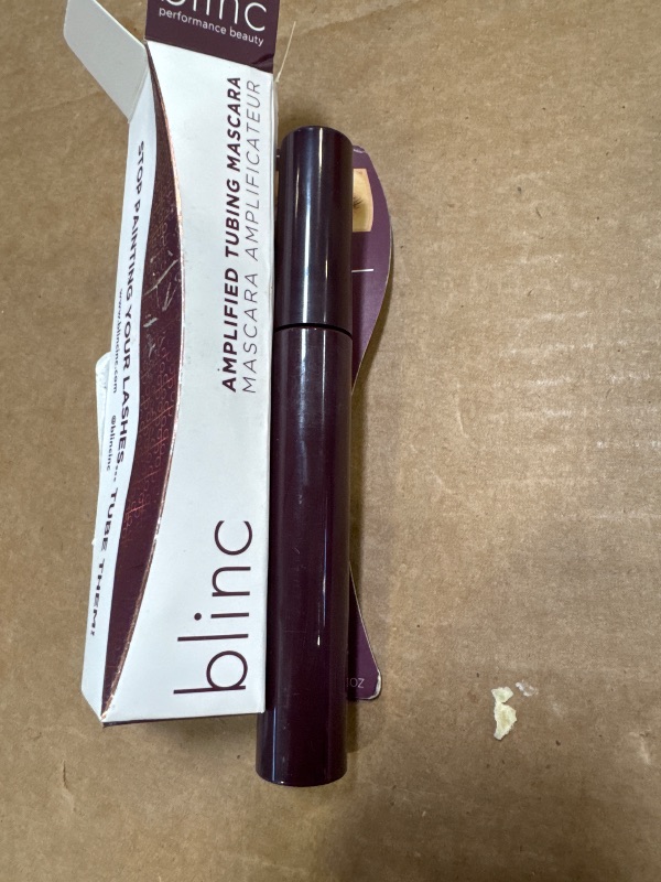 Photo 1 of Blinc Amplified Tubing Mascara, Ultra-Longwearing Washable Mascara, Soft-Glam Volumizing, Lengthening and Defining Mascara, Gluten-Free and Cruelty-Free, 9mL / 0.30 Fl. OZ