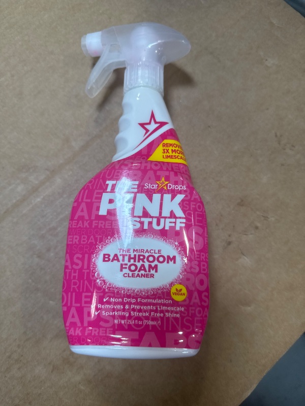 Photo 1 of The Pink Stuff The Miracle Bathroom Foam Cleaner