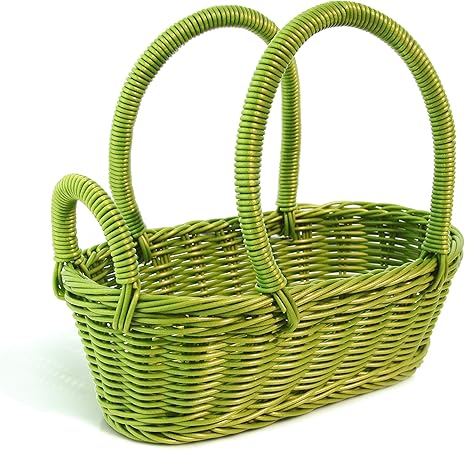 Photo 1 of Colorbasket 32701-105 Hand Woven Waterproof Picnic Basket Green 31324-201
