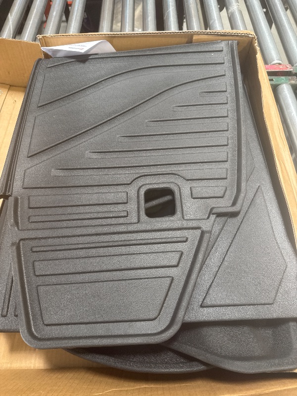 Photo 1 of Floor Mats Compatible with 2016-2024 2025 Dodge Durango 6-Seater Trunk Mat Cargo Liner All Weather Back Seat Cover 2024 Durango Accessories (Trunk Mat+3rd Row Backrest Mats+Floor Mats)
