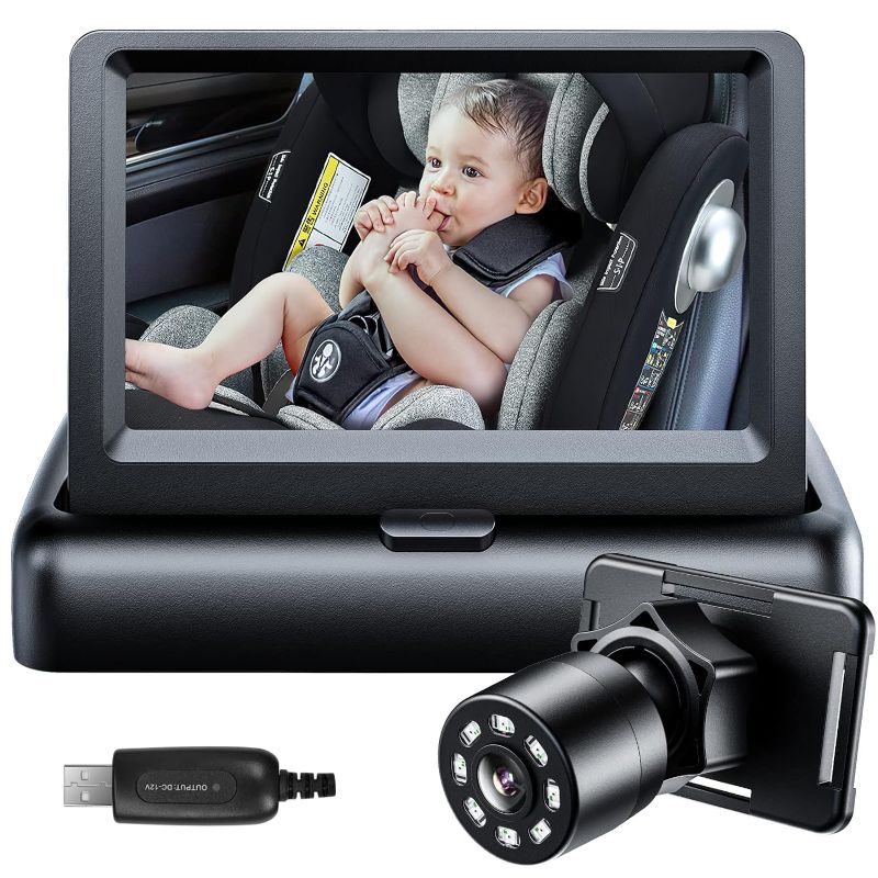 Photo 1 of Itomoro Baby Car Camera, View Infant in Rear Facing Seat with Wide Crystal Clear View,USB Easy Install car Camera for Baby 1080P