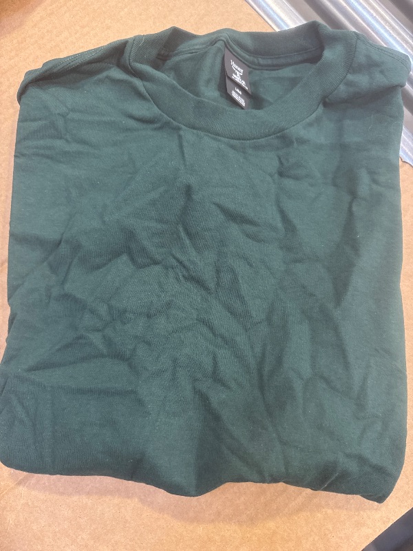 Photo 1 of Hanes Short Sleeve Beefy T-Shirt -Forest Green Large
