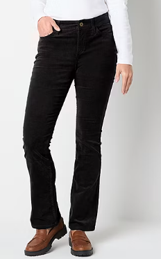 Photo 1 of St. John's Bay Womens Mid Rise Straight Corduroy Pant - 8
