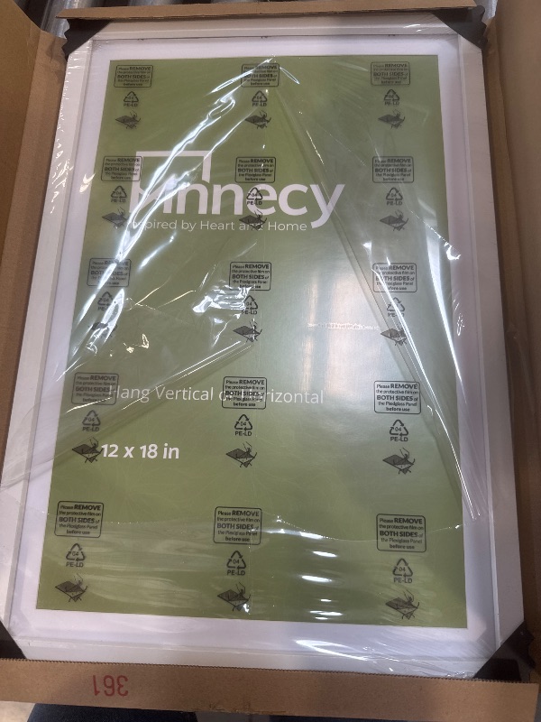 Photo 1 of Annecy 12x18 Picture Frame, White 