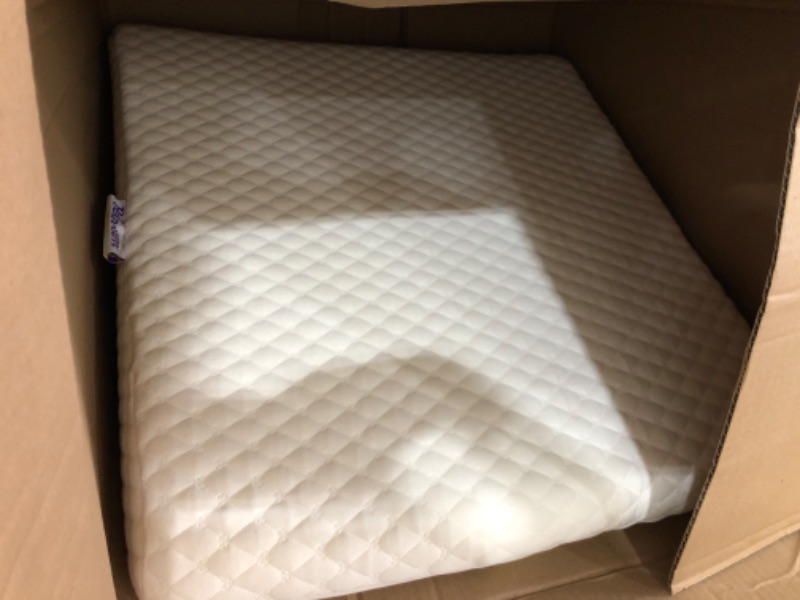 Photo 1 of Adjustable Bed Wedge Pillow for Sleeping - Wedge Pillow for Sleep Apnea, Gerd, Acid Reflux Relief, Post Surgery - Foam Wedge Pillow for Back Pain Relief, Sleep Apnea Pillow Wedge or for Seniors