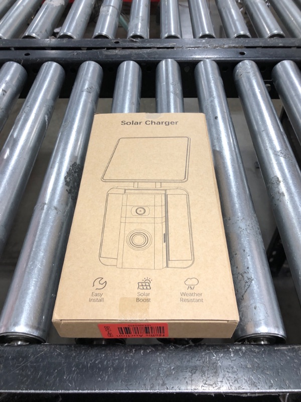 Photo 1 of Solar Charger Compatible for Ring Video Doorbell (2020 Release), QIBOX Adjustable Solar Panel Mount, Efficient Solar Charger for Doorbell Camera, Micro-USB Port Charging