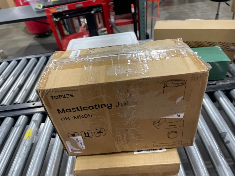 Photo 1 of TOPZEE Masticating Juicer Machines, Powerful Slow Cold Press Juicer with 24 oz Juice Cup