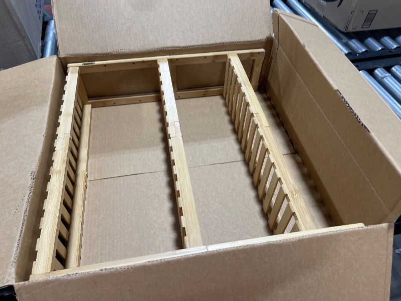 Photo 1 of FILWH Bamboo Organizer Rack - Adjustable 3-Tier Storage Shelf, Wall Mounted or Over The Toilet, Living Room, Kitchen (Natural)