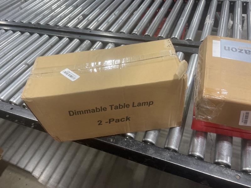 Photo 1 of Set of 2 Industrial Touch Control Table Lamps with 2 USB Ports and AC Outlet - 3-Way Dimmable Black Bedside Lamps Nightstand Desk Lamps for Bedroom Living Room, Glass Shade & 2 LED Bulbs Included