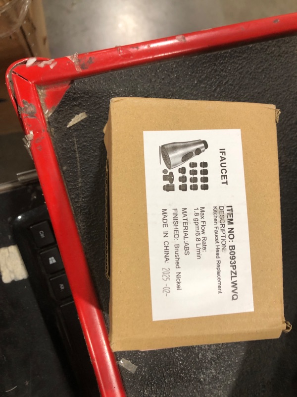 Photo 1 of Kitchen Faucet Head Replacement 3 Modes with 17 Adapters, Pull Down Spray Head for Kitchen Faucet, Kitchen Sink Faucet Head G 1/2, Sprayer Head Replacement, Compatible with Moen?Delta, Kohler Faucets