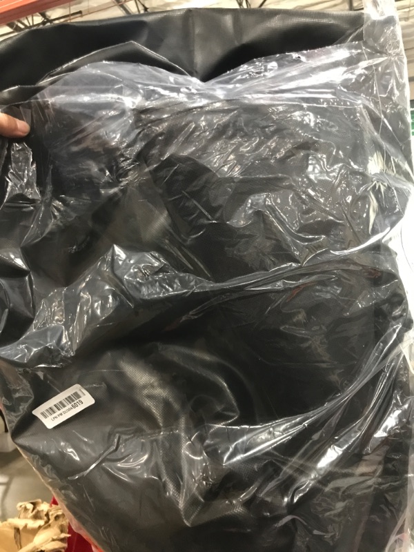 Photo 1 of Covers & all Built-in Outdoor Grill Cover, Durable 12 Oz Waterproof Cover Max Material with Air Pocket & Elastic for Snug Fit (44" W x 27" D x 26" H Inches, Black)