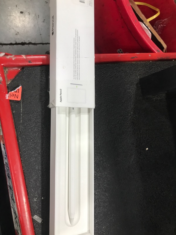 Photo 1 of Apple Pencil (2nd Generation): Device Compatibility Check Required - Pixel-Perfect Precision, Perfect for Note-Taking, Drawing, and Signing documents. Attaches, Charges, and Pairs magnetically.