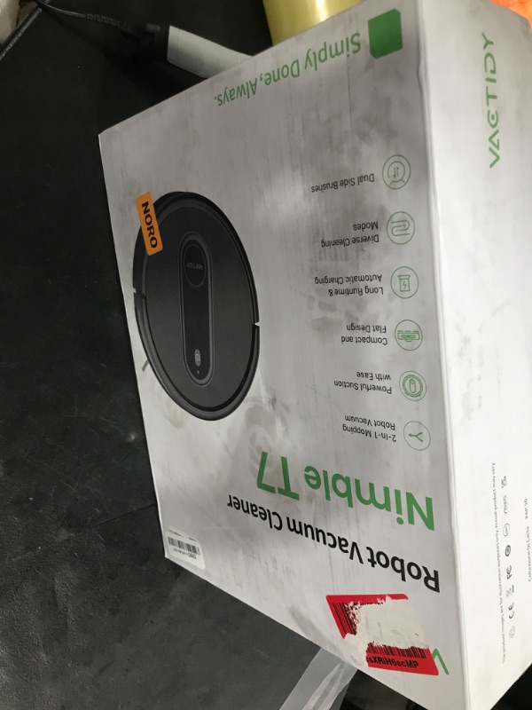 Photo 1 of Vexilar T7 Robot Vacuum and Mop, 2 in 1 Mopping & Vacuuming Combo, App/Remote/Voice Control, Automatic Charing Robotic Vacuum Cleaner, Slim, Quiet Cleaning for Floors, Pet Hair, Low Pile Carpet