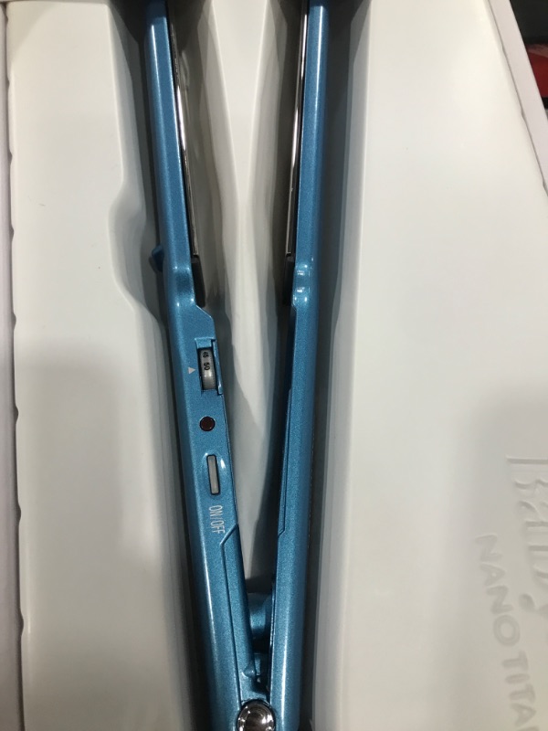 Photo 1 of BaBylissPRO Nano Titanium Flat Iron Hair Straightener , 1/2" Ultra- Thin Hair Straightener Iron for Professional Salon Results and All Hair Types