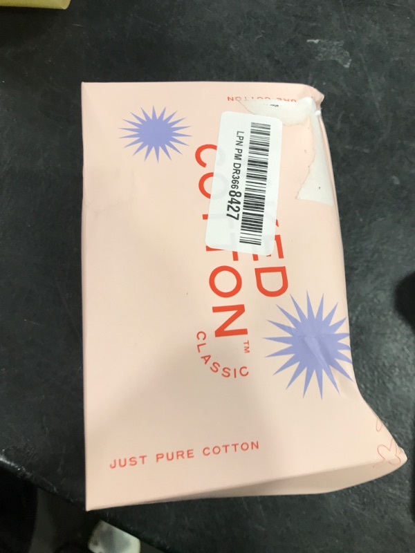 Photo 1 of White Rabbit - Naked Cotton Classic - Premium Facial Cotton Pads - for Makeup Remover, Toner, Mask - 100% Cotton, Unbleached, Lint-Free - Extra Soft & Durable - Natural & Cruelty-Free - 200 Count