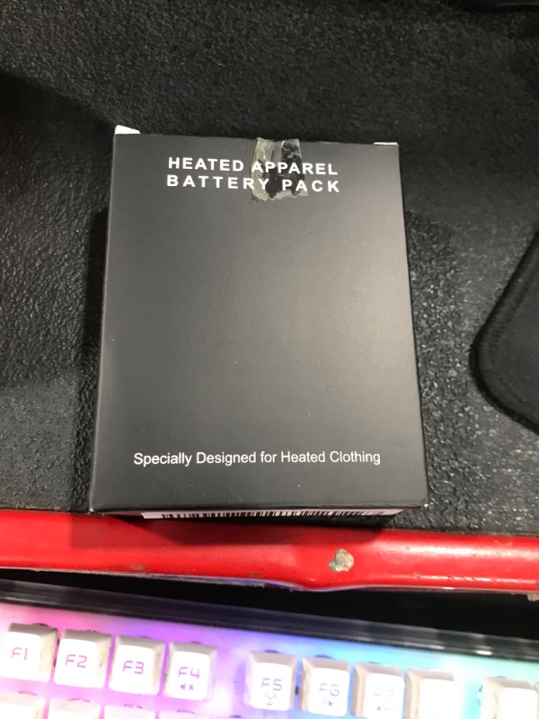 Photo 1 of Whsahans 5V2A Battery Pack for Heated Vest Heated Jacket 10000mAh Power Bank for Men Women(Not Suit for 7.4v Heated Clothing)
