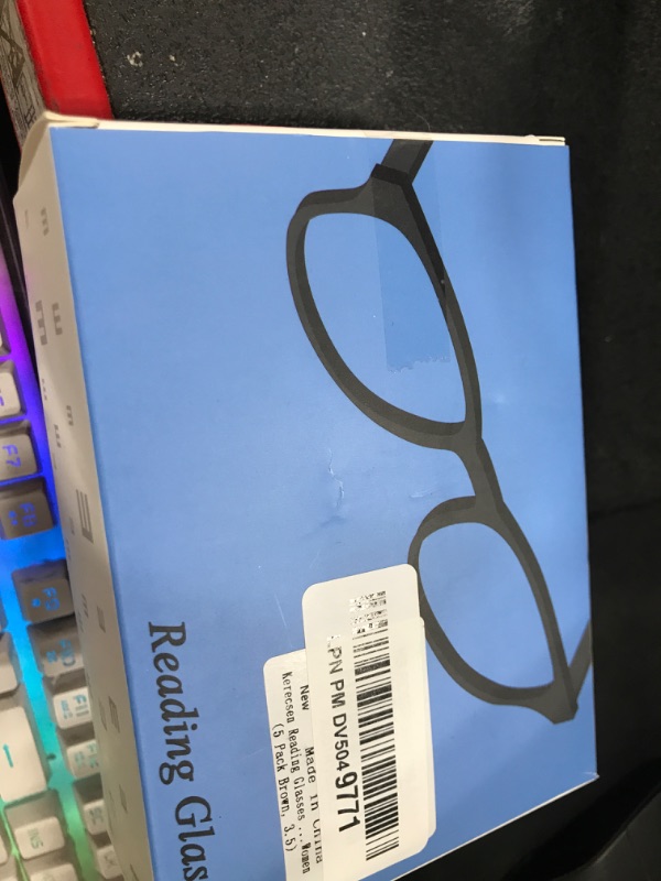 Photo 1 of Reading Glasses 5 Pairs Fashion Ladies Readers Spring Hinge with Pattern Print Eyeglasses for Women (5 Pack Purple, 3.5)