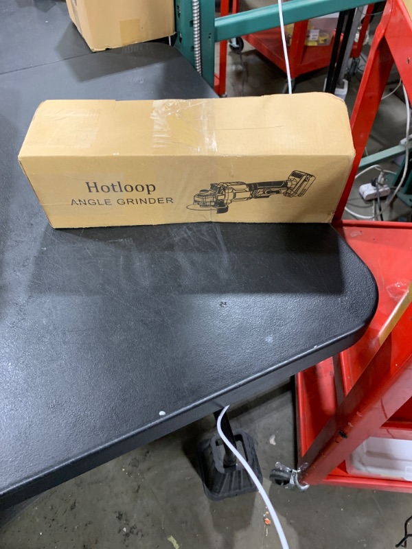 Photo 1 of Angle Grinder Cordless for Milwaukee 18V Battery, Angle Grinder with 3 Speed Adjustable 7000 RPM Brushless Motor, 3 PCS 4-1/2" Blades for Cutting, Griding, Polishing, etc. (Battery NOT Included)