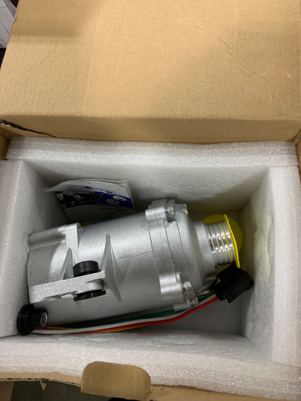 Photo 1 of 11517597715 Electric Engine Coolant Water Pump W/Bolts 11517571508 Replacement for B-MW X1 2013-2015, 320i 2013-2018, 320i xDrive 2013-2018, 328i 2012-2016, 328i xDrive 2013-2016 2.0L L4