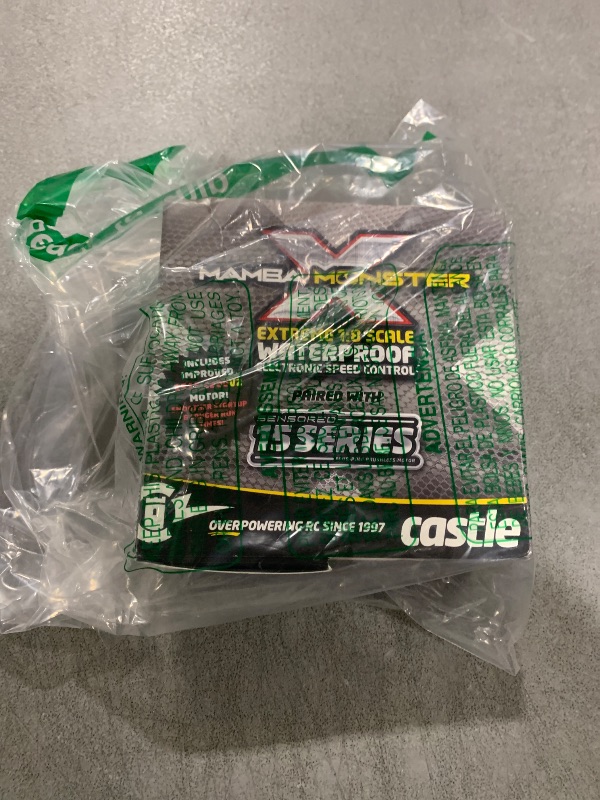 Photo 1 of 'Castle Creations Mamba Monster X 25.2V ESC / 1515-2200Kv V2 Motor CSE010014506 Electric Motors & Accessories'