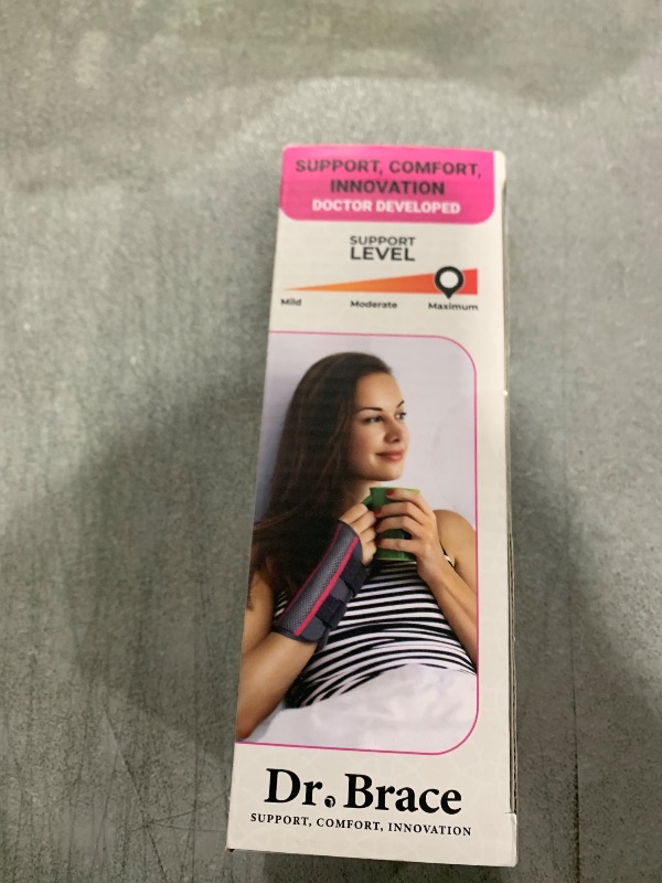 Photo 1 of DR. BRACE Adjustable Wrist Brace Night Support for Carpal Tunnel, FSA & HSA Eligible, Doctor Developed, Upgraded with Double Splint & Therapeutic Cushion, Hand Brace For Pain Relief, Injuries, Sprains