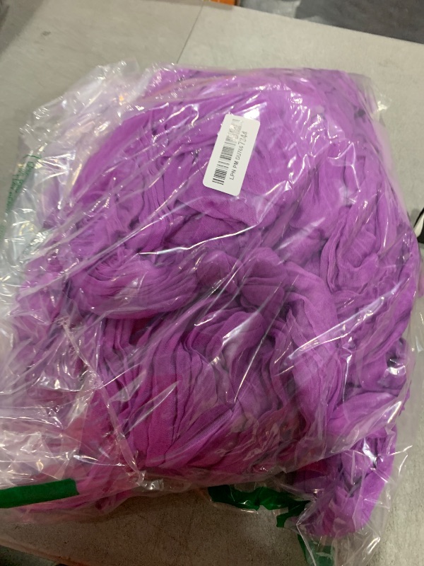 Photo 1 of DREAMBOAT 10 Pack Purple Cheesecloth Table Runner 20x120 Inch Boho Gauze Table Runner 10Ft Long Rustic Cheese Cloth Table Runner for Wedding Baby Bridal Shower Birthday Party Decorations