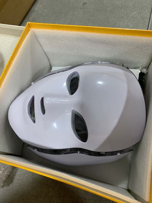 Photo 1 of Red Light Therapy for face, 7 Colors LED Face Mask Light Therapy, Led Face Mask Light Therapy At Home, Blue Red Light Therapy Mask for Face
