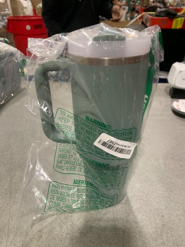 Photo 1 of Stanley Quencher H2.0 Tumbler with Straw 40 oz | Flowstate 3-Position Lid | Cup Holder Compatible for Travel | Insulated Stainless Steel Cup | BPA-Free | Shale
