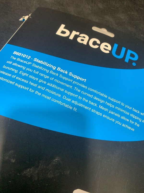Photo 1 of BraceUP Back Brace for Men and Women Lower Back - Breathable Waist Lumbar Support Belt for Sciatica, Herniated Disc, Scoliosis Back Pain Relief, Heavy lifting, with Dual Adjustable Straps (L/XL 35-43 in)