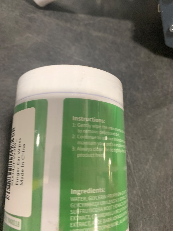 Photo 1 of GJYC PET Ear Wipes for Dogs and Cats, Relieve Ear Itching and Inflammation with Aloe, Remove Ear Wax and Debris, Soothing and Deodorizing, Natural Ingredients, Convenient and Portable