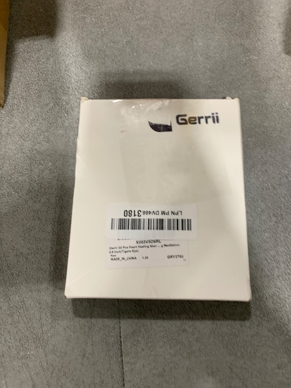 Photo 1 of Gerrii 50 Pcs Heart Healing Stone Bulk Quartz Heart Inspirational Stones Gift for Women Love Pocket Polished Natural Energy Balancing Meditation 0.8 Inch(Amber)