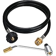 Photo 1 of  Camping Stove Regulator with 6 FT Propane Adapter Hose Compatible with Most Coleman Stoves & Grills and Fold N Go Stoves, Not Fit for Coleman Roadtrip LXE Grills