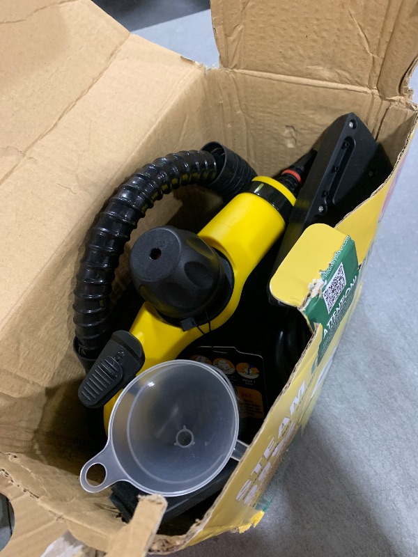 Photo 1 of Pressurized Handheld Steam Cleaner with 10pcs Accessories & Safety Lock, Multi-Purpose & Powerful Home Use Steamer for Cleaning, Car, Bathroom, Shower, Upholstery, Grout, Window, Grease