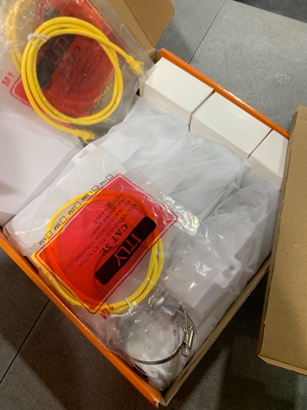 Photo 1 of Point to Multipoint Outdoor Starlink Internet Long Range Wireless Bridge for Starlink Gen 3 Router, Starlink WiFi Extender, IP65 Waterproof, 5.8GHz 100Mbps 3 KM with 16dBi High Gain Antenna(3Pack)