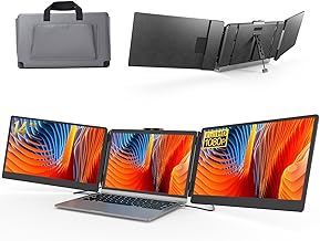 Photo 1 of Laptop Screen Extender 14" 1080P FHD IPS, Portable Monitor for Laptop 13-17", Triple Monitor Extended for laptops with Dual Speakers, Plug-Play with Type-C/HDMI/USB-A for Wins/Mac/Chrome
