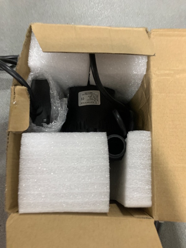 Photo 1 of SHYSKY Heavy Duty Low Noise 24V 120W Micro Brushless DC Water Pump DC60G-24120S-1 39ft 1003GPH, DRY RUN Protection, For Cooling Circulation Pressure Sys