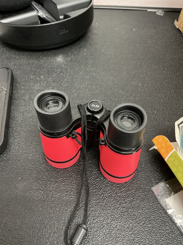 Photo 1 of Scotamalone Kids Binoculars Shock Proof Toy Binoculars Set for Age 3-12 Years Old Boys Girls Bird Watching Educational Learning Hunting Hiking Birthday Presents