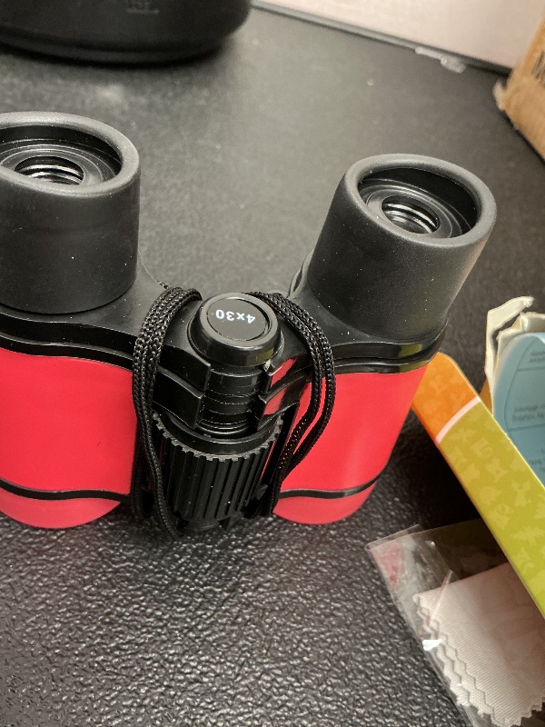 Photo 1 of Scotamalone Kids Binoculars Shock Proof Toy Binoculars Set for Age 3-12 Years Old Boys Girls Bird Watching Educational Learning Hunting Hiking Birthday Presents