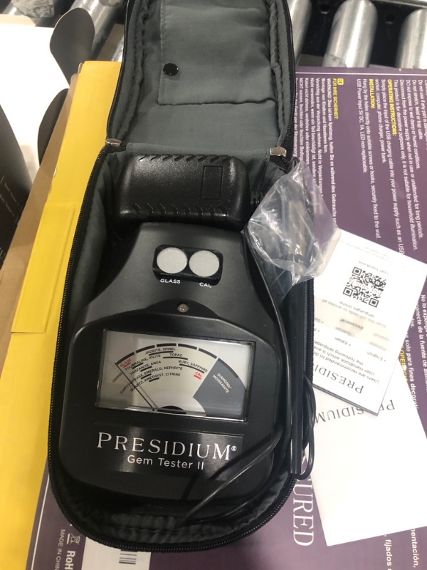 Photo 1 of Presidium Instruments Gem Tester II (PGT II) with Assisted Thermal Calibration (ATC) for Identifying Diamonds/Moissanites and Common Colored Gemstones