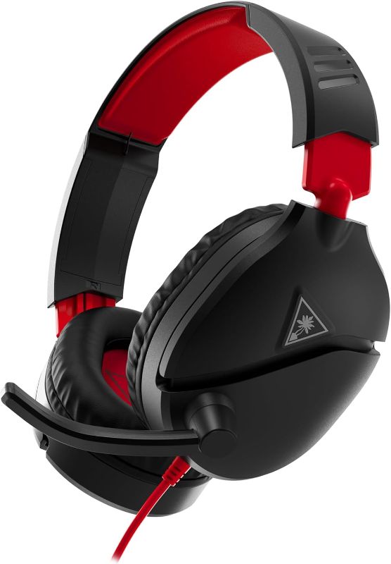 Photo 1 of Turtle Beach Recon 70 Multiplatform Gaming Headset for Xbox Series X|S, Xbox One, PS5, PS4, PC & Mobile w/ 3.5mm Wired Connection - Flip-to-Mute Mic, 40mm Speakers, Lightweight Design, Black
