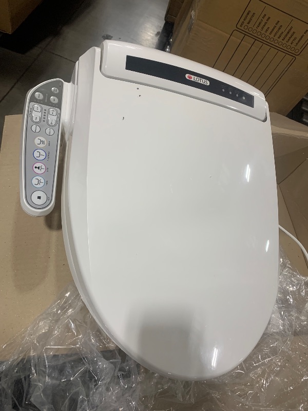 Photo 1 of Lotus Smart Bidet ATS-908L Purestream Function(Constipation Relief) Heated Seat, Temperature Controlled Wash, Warm Air Dryer, Easy DIY Installation, Made in Korea