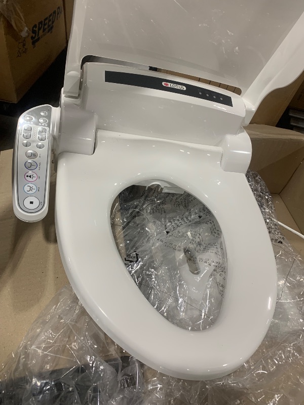 Photo 1 of Lotus Smart Bidet ATS-908L Purestream Function(Constipation Relief) Heated Seat, Temperature Controlled Wash, Warm Air Dryer, Easy DIY Installation, Made in Korea