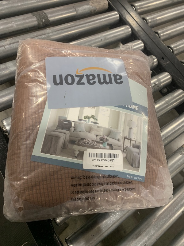 Photo 1 of Turquoize 4 Piece Sofa Covers for 3 Cushion Couch Slipcover Soft Cover Dogs-Washable Furniture with Individual Covers,Feature Jacquard Fabric(3 Cushion Sofa, Caramel)